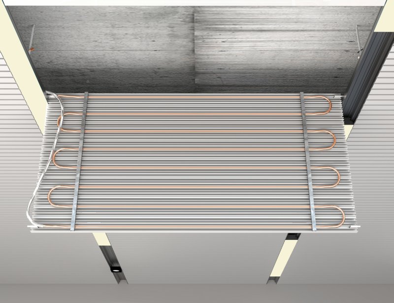 Square Radiant Lamellar